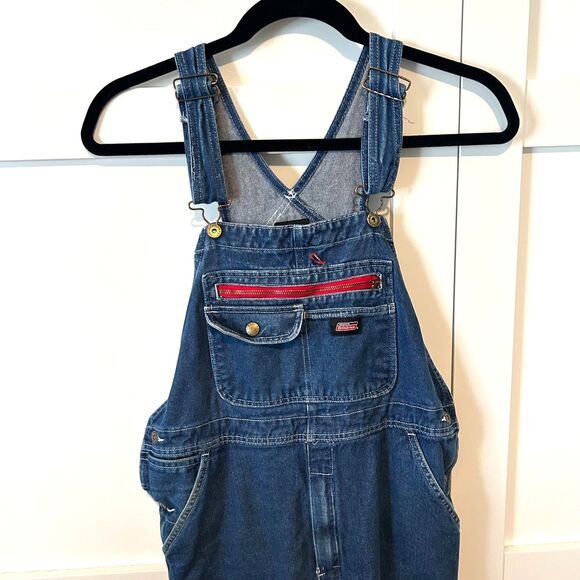 Dickies‎ Men's Medium Wash Overalls in Size S - Picture 3 of 12
